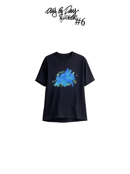 DAY BY DAY #6 — TEE SHIRT “LE MORAL EST BON”